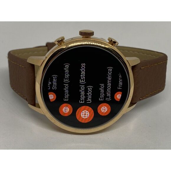 Fossil Gen 4 Authentic Digital Dial Smart Watch Custom Band FTW6018 ZA325 - Picture 6 of 12